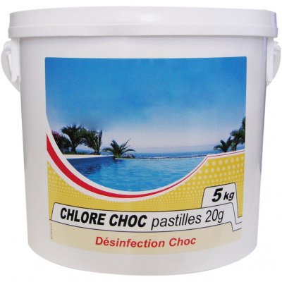 NMP  - chlore choc pastille 5kg chlore choc - chlore choc