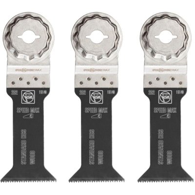 FEIN No Brand -  3x E-Cut Lame de scie standard StarlockMax 42 mm - 63502202220