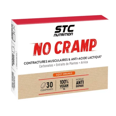 STC NUTRITION No Cramp 30 Comprimes A Croquer Gout Orange 