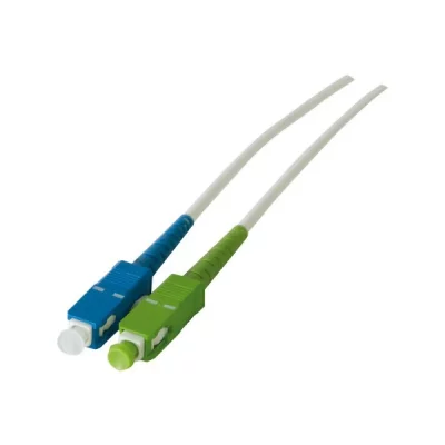 MCAD NO NAME Cordon simplex fibre optique OS2 LS0H sc-apc/sc - 10,0 m