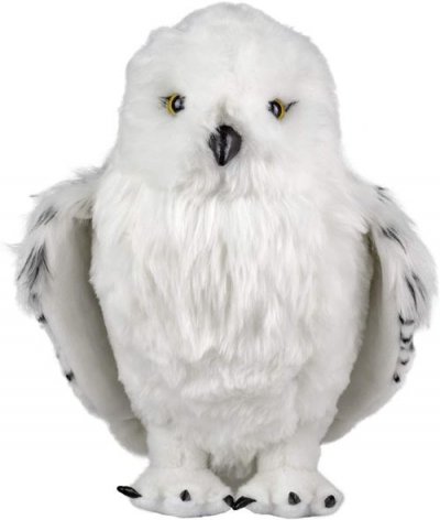 NOBLE COLLECTION  Harry Potter peluche Collectors Hedwig Wings Open Ve