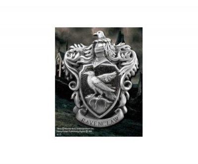 UNISEX Noble Collection Ravenclaw Resina Harry Potter Shield 20x28 Cm Argent&eacute; 
