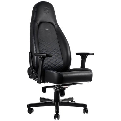 NOBLECHAIRS  si&egrave;ge icon noir/bleu noir