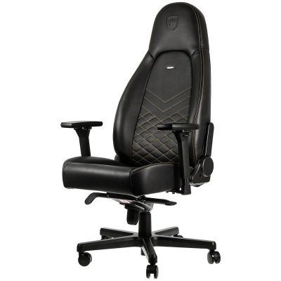 NOBLECHAIRS  si&egrave;ge icon noir/or noir