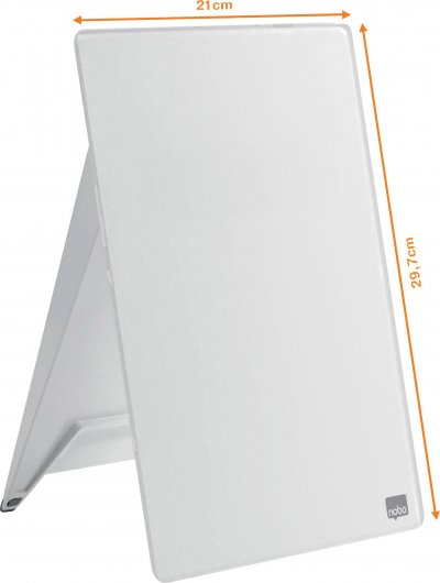 NOBO   1905173 Diamond Glass Desktop Easel - 5028252501934
