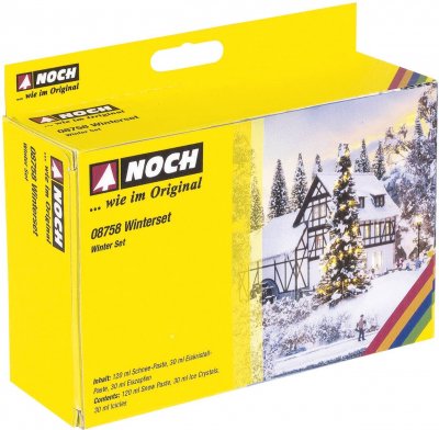 NOCH  - 08758 - Mod&eacute;lisme Ferroviaire - Terrain - Set Hivernal