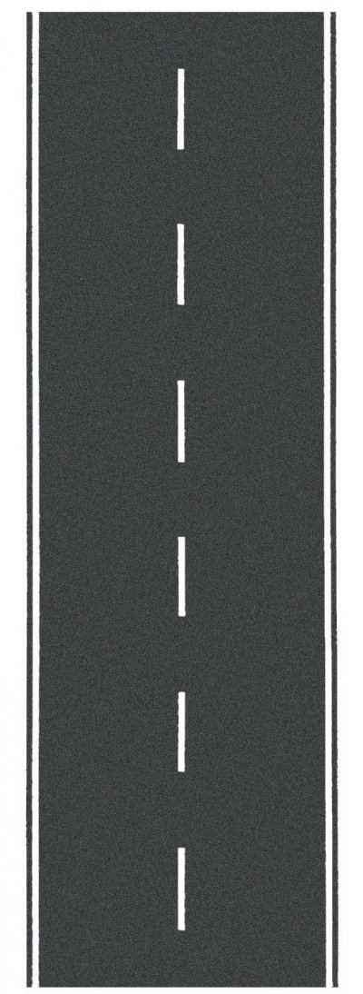 NOCH  - 34200 - Mod&eacute;lisme Ferroviaire - &Eacute;l&eacute;ment De Route Nationale - Asphalte - 1000 X 40 Mm