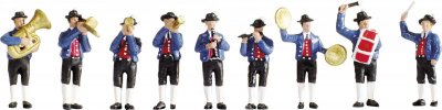 NOCH  - 36580 - Mod&eacute;lisme Ferroviaire - Orchestre 9 Figurines