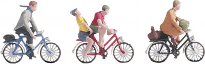 NOCH  - 45898 - Mod&eacute;lisme Ferroviaire - Figurine - Cyclistes