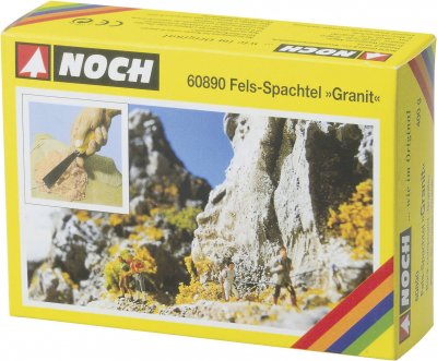 NOCH  - 60880 - mod&eacute;lisme ferroviaire - pl&acirc;tre de rocher - granit - 400 g