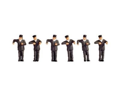 NOCH - Conducteurs De Locomotive A Vapeur-6 Figurines, 15281