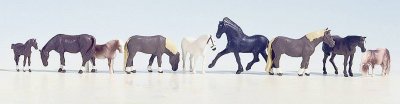 NOCH  Figurines H0 &laquo; Chevaux &raquo;
