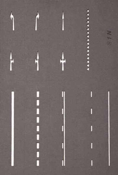 NOCH - Gabarits De Marquage Routier, 34240, Color&eacute;-
