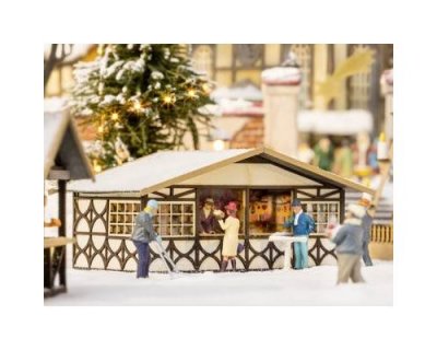 NOCH - Stand du march&eacute; de No&euml;l, 14682, color&eacute;