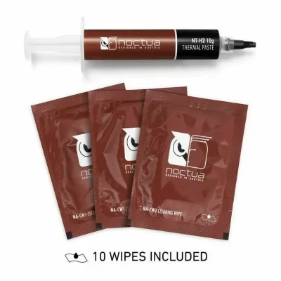 NOCTUA  P&acirc;te thermique avec 10 lingettes nettoyantes 10g (NT-H2-10)