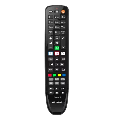 MELICONI Noir 2.8x5x23.3cm Personal 5+ - T&eacute;l&eacute;commande De Remplacement Pour Tv Panasonic