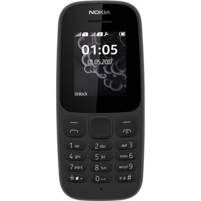 NOKIA  105 (2017) Noir - Tout Op&eacute;rateurs
