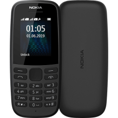 NOKIA  105-2019 Dual Sim Black (TA-1174)