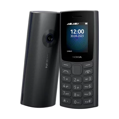 NOKIA  110 2G Edition 2023 T&eacute;l&eacute;phone portable charbon de bois