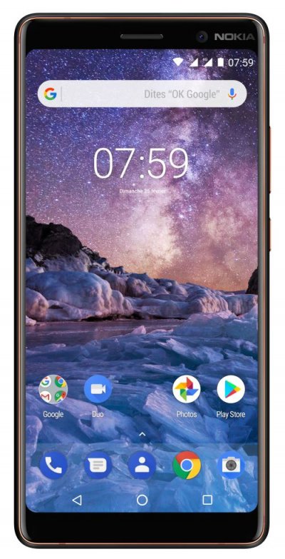 NOKIA  7 plus 64 go noir 11B2NB01A09