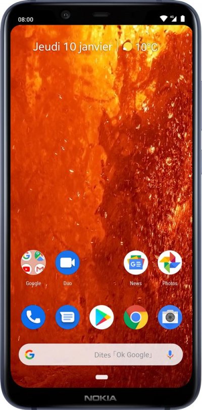 NOKIA  8.1 64 Go Bleu/argent