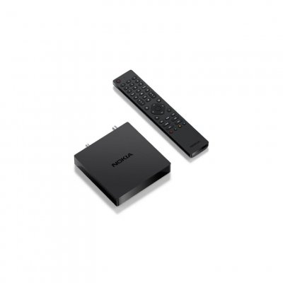 NOKIA  R&eacute;cepteur TNT DVB avec t&eacute;l&eacute;commande HDTV H.264 HEVC H.265