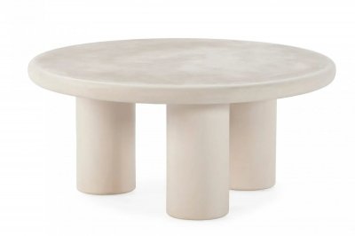 Noma - Table Basse 80cm3 Pieds Beige