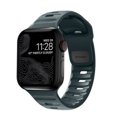NOMAD  - Bracelet Sport V2 Apple Watch 42 / 44 / 45mm - Bleu