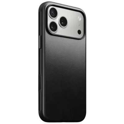 NOMAD  Coque Modern Horween Leather Apple iPhone 17 Pro Max - Noir