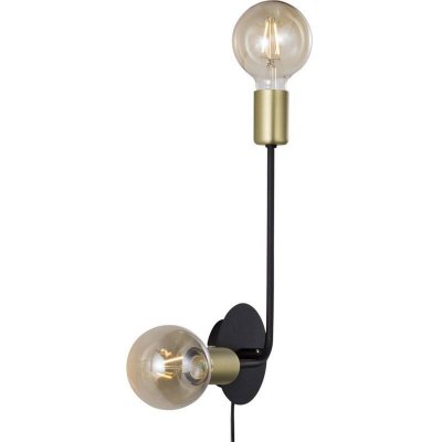 NORDLUX  - Josefine 48941003 Applique E27 noir (mat), laiton A240302