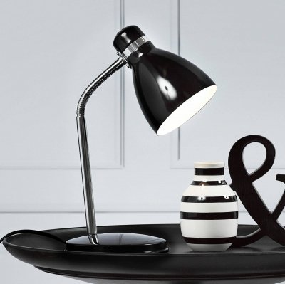 NORDLUX  Lampe &agrave; poser moderne CYCLONE noire