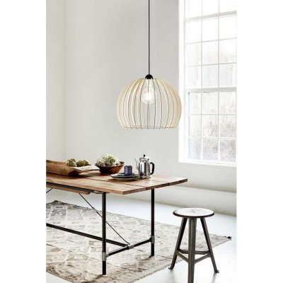 NORDLUX  Suspension luminaire Chino 40 E27 Brun - Bois | Max. 60W