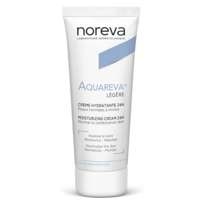 NOREVA  Aquareva Cr&egrave;me Hydratante Texture L&eacute;g&egrave;re 24H 40ml