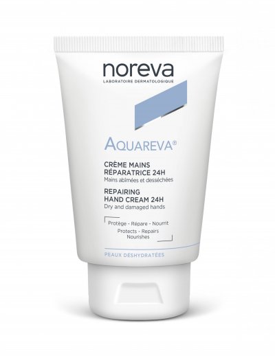 NOREVA  Aquareva Cr&egrave;me Mains R&eacute;paratrice 24H 50 ml