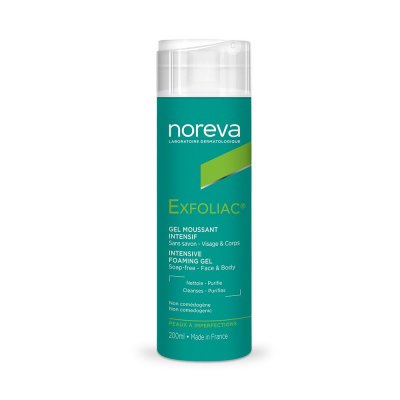 NOREVA  Exfoliac Gel Moussant Intensif 200 ml - Flacon 200 ml
