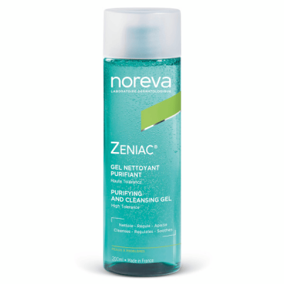 NOREVA  Zeniac gel Nettoyant Purifiant Visage & Corps 200ml