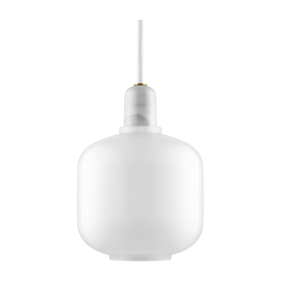 NORMANN COPENHAGEN  - Amp Pendentif lumi&egrave;re petit, blanc