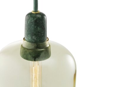 NORMANN COPENHAGEN  - Amp Pendentif petit, or / vert