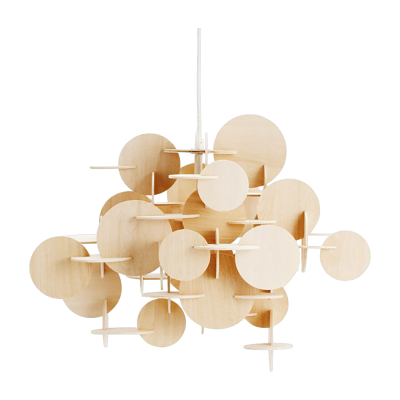 NORMANN COPENHAGEN  - Bau Suspension lumineuse, naturel, petit