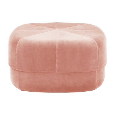 NORMANN COPENHAGEN  - Circus Pouf grand, Blush Velour