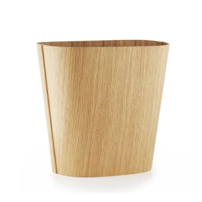 NORMANN COPENHAGEN  - Corbeille &agrave; papier Tales of Wood, ch&ecirc;ne