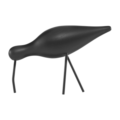 Normann Copenhagen Figurine Shorebird - noir/noir - L