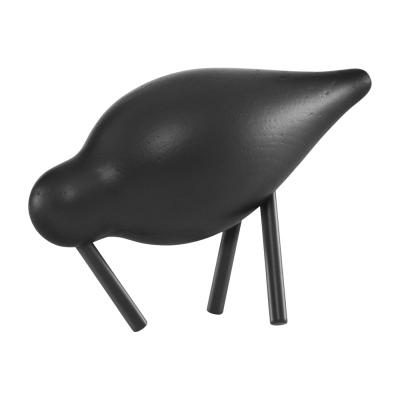 Normann Copenhagen Figurine Shorebird - noir/noir - S