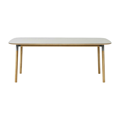 Normann Copenhagen Formulaire de table ch&ecirc;ne gris