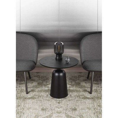 NORMANN COPENHAGEN  - Lampe de amp table, marbre noir / fum&eacute;