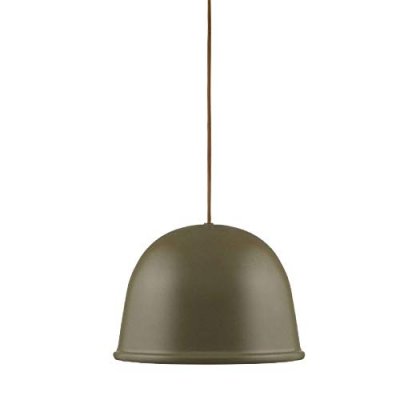 NORMANN COPENHAGEN  Plafonnier, Acier Textile, vert, H: 19 x &Oslash;: 28 cm
