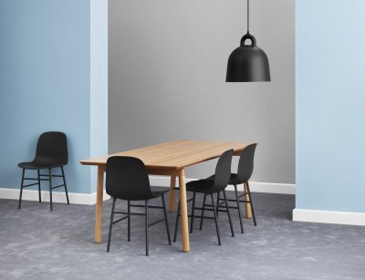NORMANN COPENHAGEN  - Suspension lumineuse Bell large, noir