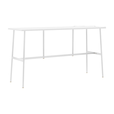 Normann Copenhagen Table de Bar Union - blanc - grand/haut