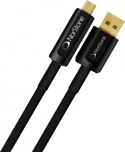 NORSTONE  Arran USB 75&nbsp;C&acirc;ble de signal num&eacute;rique, Noir