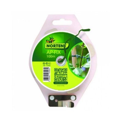 NORTENE  Lien plastique arm&eacute; Nort Apfix bobine 100 m - Vert